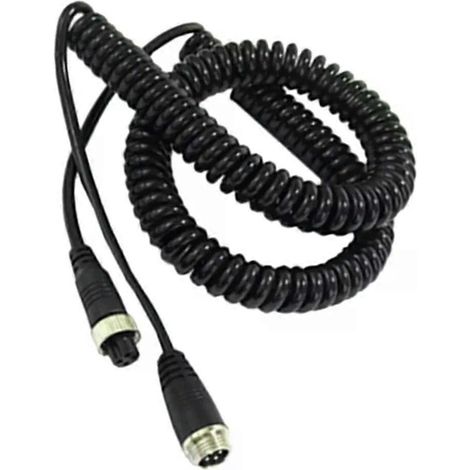 Rallonge de 5 m pour caméra de recul vidéo 4 broches (voiture, camion) - Compatible avec la plupart des véhicules - JXLGV (1/5)