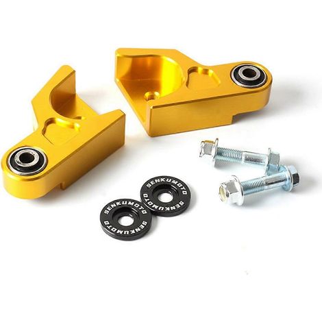 Kit de bieletas de descenso de suspensión trasera para amortiguador de motocicleta Honda ADV350 FORZA 350 GTR FORZA350 NSS350, color dorado (1/5)