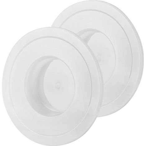 Lot de 2 couvercles pour bol de robot KitchenAid de 6 pintes (modèles KV25G et KP2) avec couvercle de fermentation (1/5)