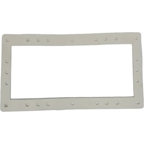 Joint double grande meurtrière pour skimmer de piscine – Dimensions 350 x 190 mm – Compatible Hayward SP1091WME – Coloris blanc