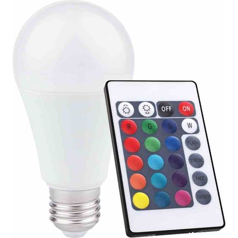 Ampoule LED 10W E27 RGB avec télécommande Eko-Light (1/5)