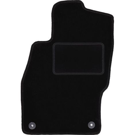 Alfombrilla de conductor negra para: Opel Corsa D hatchback (2006-2015) (1/5)