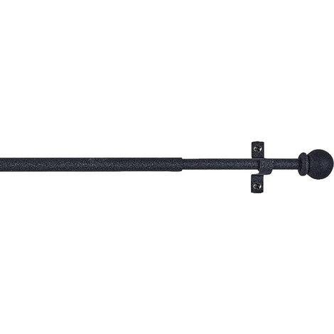 Portavisillo extensible deco esfera negro, 70 - 120 cm