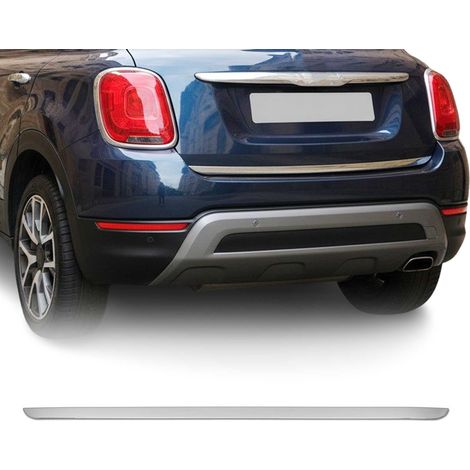 Garniture de Hayon Coffre pour Fiat 500X 2015-2026 acier inox
