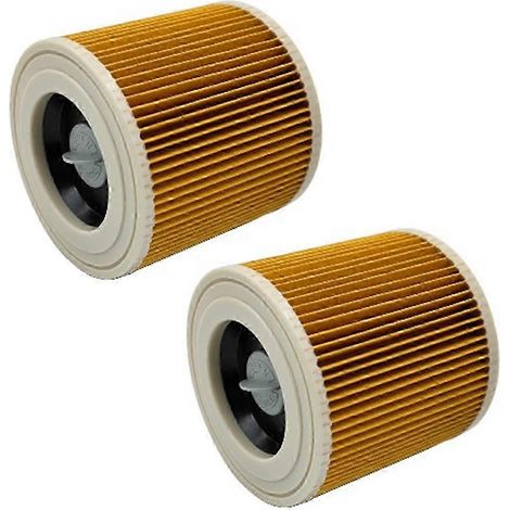 Accessoires pour aspirateurs Karcher 6.414-552.0 WD2 WD3 MV2 MV3 avec filtre HEPA (1/5)