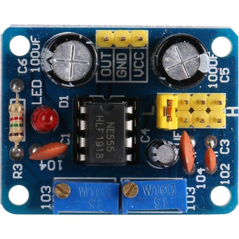Carte générateur signal NE555 – Rapport cyclique réglable – Module DIY pour test et développement électronique (1/5)