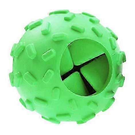 Jouet distributeur de friandises pour chien - Jouet interactif et cognitif, balle puzzle pour chiots et petits chiens, favorise une alimentation lente, réduit le stress, idéal pour (1/4)