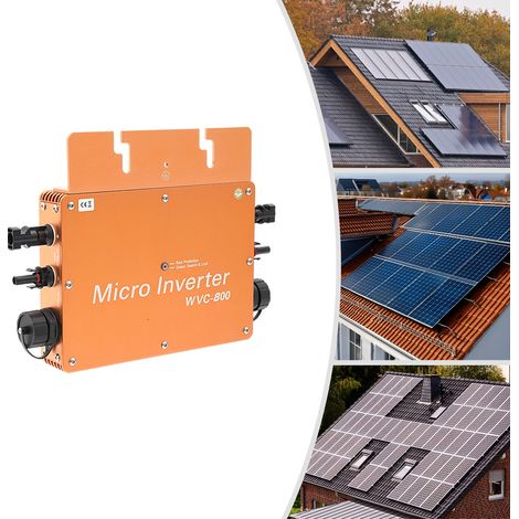 olarstrom-Wechselrichter, 800-W-Solarstrom-Wechselrichter, Solarstrom-Wechselrichter mit LCD-Display