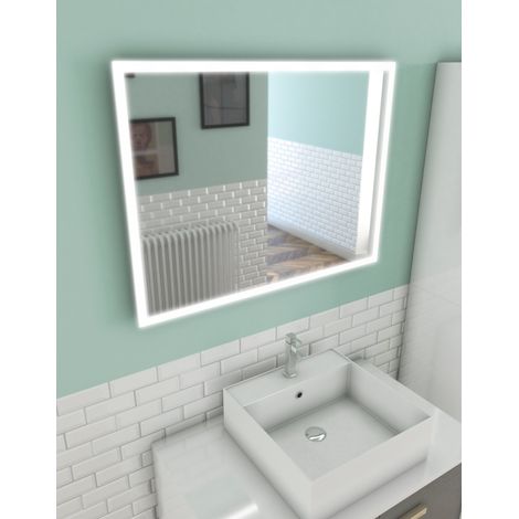 Specchio Bagno LED Self-Illuminting Frame 60x80cm