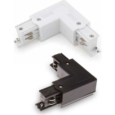Connecteur type L pour rail triphasé Noir - Ledme - LM3217 (1/4)
