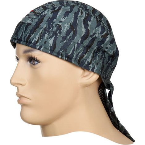 ELMAG Hitzekopfschutz Bandana WILD WELDAS 23-3602, aus Baumwolle, KopfØ 46-68 cm (1/2)