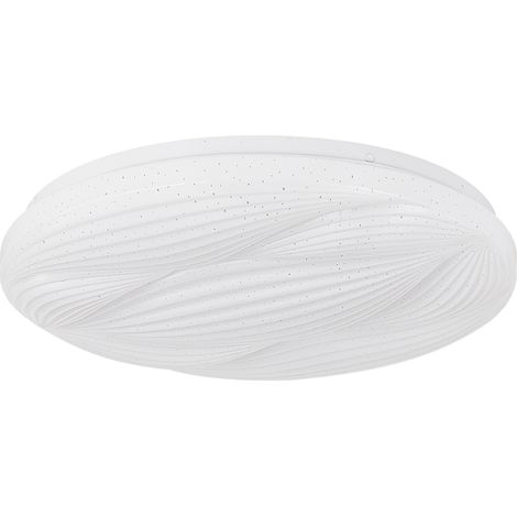 Plafoniera LED bianca rotonda effetto stelle Ø38 23W (1/5)