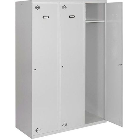 Armario Taquilla Simonlocker Profesional dism.single 3/3 300 (900) gris