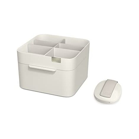 ENSEMBLE MIROIR COMPACT RENDEZ-MOI BELLE ET PORTE-PRODUITS COSMÉTIQUES JOSEPH JOSEPH 75007