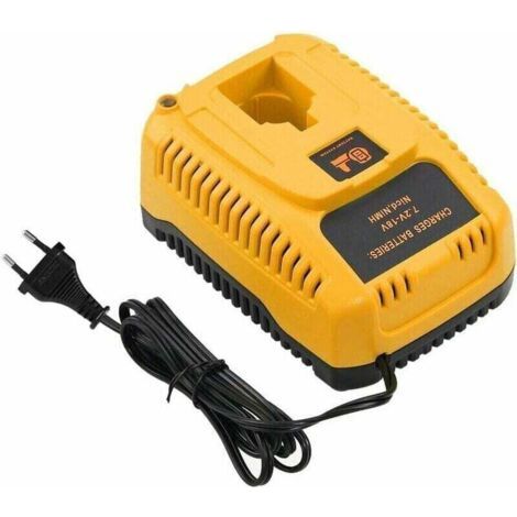 Chargeur de Batterie de Remplacement DC9310 pour Dewalt - Compatible avec les Batteries Ni-Cd & Ni-Mh de 7.2V à 18V - Modèles DC9096, DC9098, DC9099, DC9091, DC9071, DE9057, DW9096.