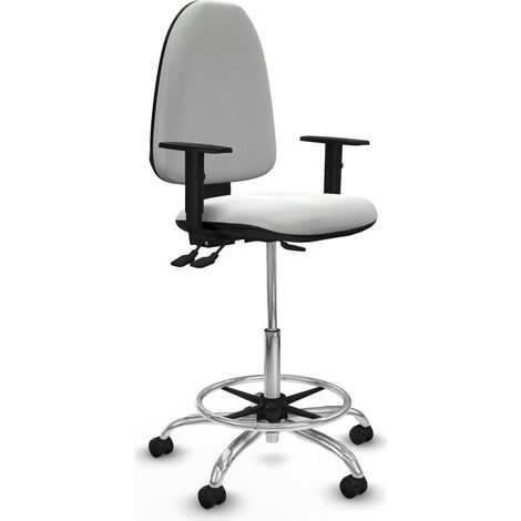 Piqueras y Crespo B1D05RF Chaise de Bureau Blanche Confort