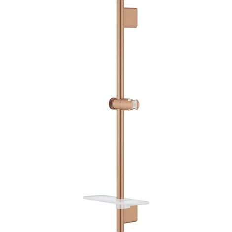 Grohe Rainshower SmartActive - Duschstange mit Ablage, 60 cm, Warm Sunset gebürstet 26602DL0 (1/4)