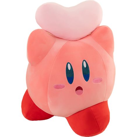 Peluche câline en forme de cœur rose, douce et moelleuse, idéale pour enfants et adultes - Décoration pour chambre ou dortoir. (1/5)