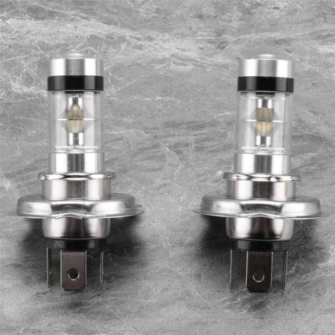 2 Pièces Phare Anti-Brouillard Voiture 6000K Blanc 100W 20 LED H4 HB2 9003 (1/4)