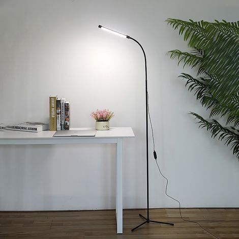 Innovative LED-Stehleuchte, moderne und schlichte Stehlampe für Arbeitszimmer, USB-betrieben (1/5)
