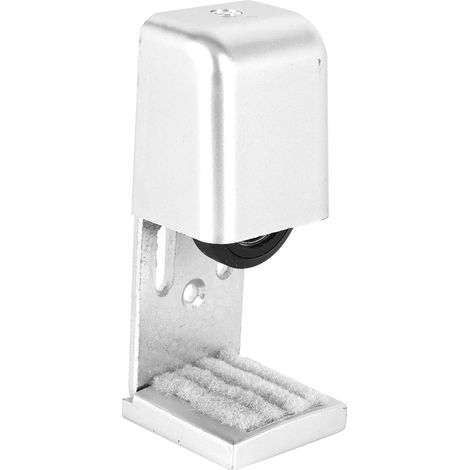 Guide de sol pour porte coulissante inox, réglable (1/5)