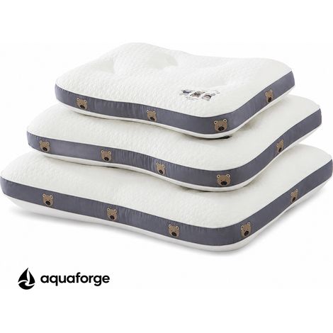 Almofada Cervical Ergonómica Algodão Respirável 30 x 50 cm (1/5)