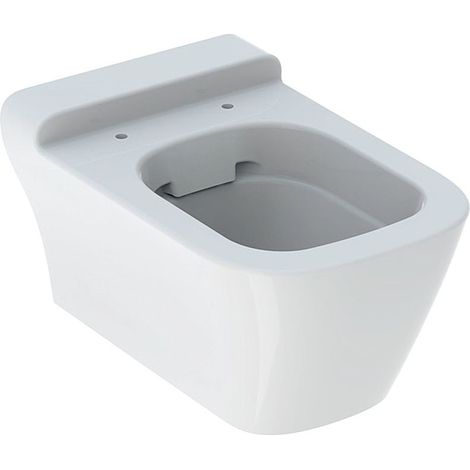 Geberit myDay Wand-WC Tiefspüler, geschlossene Form, Rimfree Tiefe 54cm, Weiß/KeraTect (1/5)