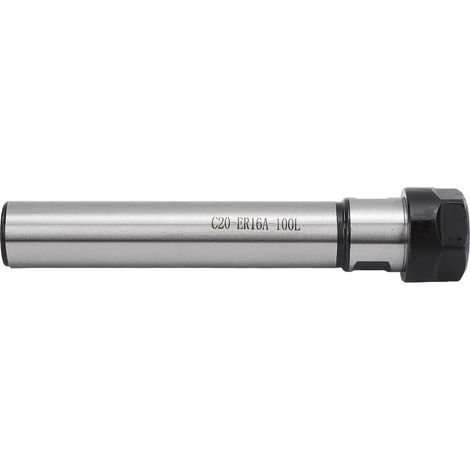 Mandrin de serrage avec rallonge droite en acier allié au chrome-molybdène ER16A-100L(C20) (1/5)