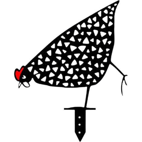 Statue de Coq en Résine pour Jardin, Décoration Extérieure et Allée (1/5)