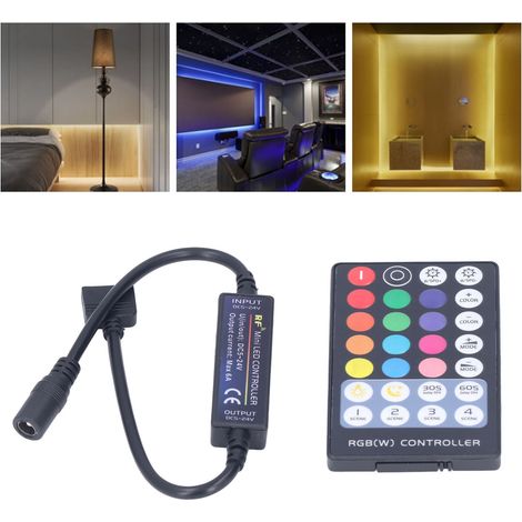 Mini-RGBW-RF-Controller, Mini-LED-Controller, USB-Lichtleisten-Controller (1/5)