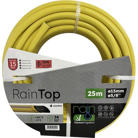 Tuyau Raintop D15x25m 24b - Rain Irrigation