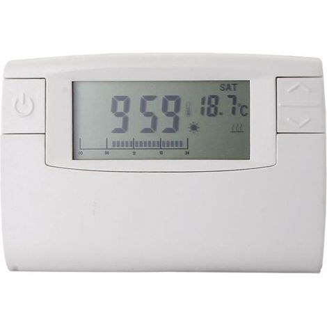 Termostato electrónico programable - GAO - 3 niveles de temperatura, configuraciones manuales