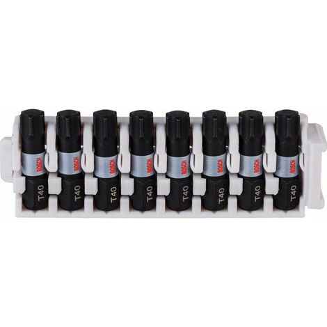 Pointe anti-impact 8 pièces 8xT40 BOSCH 2608522383