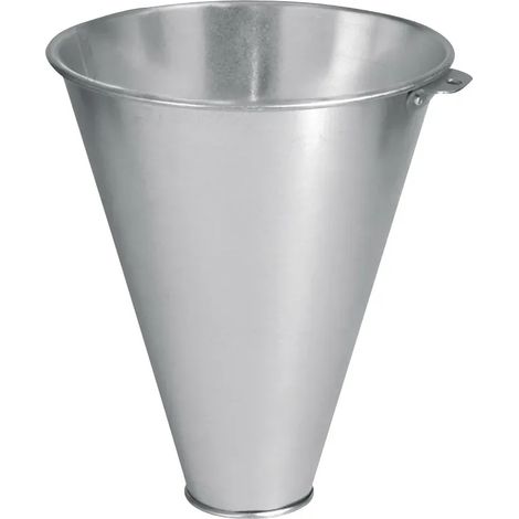 Saignoir métal galvanisé volailles Diam 28,7 cm Hauteur 34 cm (1/4)