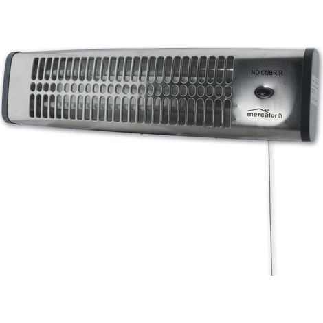 Estufa de Baño para Colgar, 2 Barras Cuarzo, Máx 1200w (1/3)