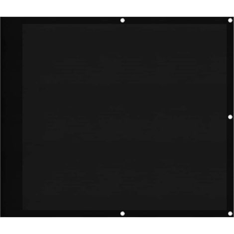 Maison Exclusive - Balkon-Sichtschutz Hellgrau 90x300 cm 100 % Po (1/5)