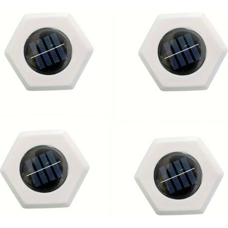 Lampe solaire enterrée, lampe de jardin, lampe d'escalier, éclairage extérieur LED étanche, lampadaire d'extérieur (1/5)