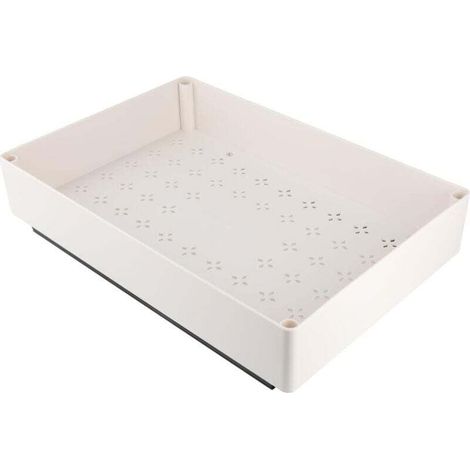 Basetbl – Tiroirs de cuisine coulissants 27 cm x 40 cm x 9 cm – Installation sans perçage – Glissement fluide et silencieux – Acier au carbone (1/5)
