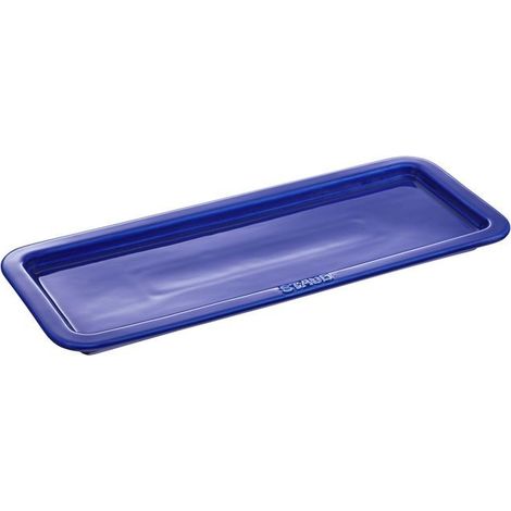 Vassoio da Portata 36 x 14 cm Blu Scuro in Ceramica