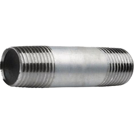 Raccord de tuyau galvanisé 3/4" pouce 180 mm