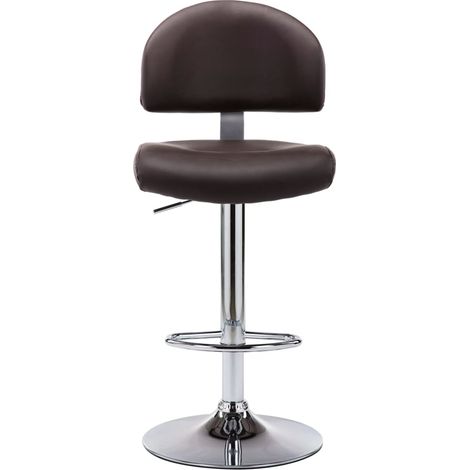 Maison Exclusive - Barhocker Braun Kunstleder