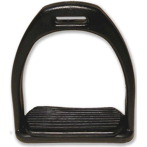 Staffe da bambino in polimero con pedane 10 cm