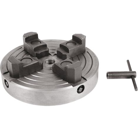 Einhell – Mandrin à quatre mâchoires pour tour à bois – Accessoire pour bois dur – Coupe nette sans éclat – Compatible avec tours de 300mm