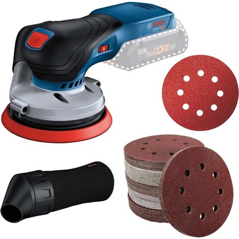 Bosch GEX 18V-125 Brushless 18v Random Orbital Sander Bare GEX 18V125 +50 Sheets (1/4)