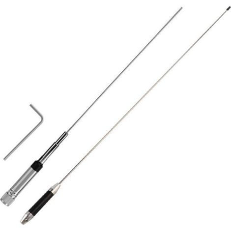Antenne UHF VHF - 144 MHz 430 MHz - Gain 3,2 dB 5,5 dB - Puissance 150 W - Pour Véhicule - 1 Pièce (1/5)