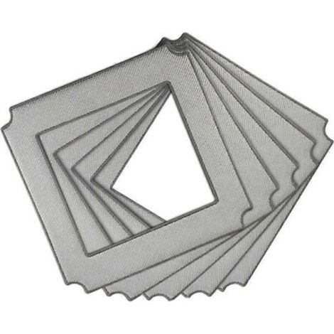 Lot de 5 chiffons de rechange en microfibre pour balais Ecovacs Robotics Winbot W836 W850 W860 W880 W920 Wi