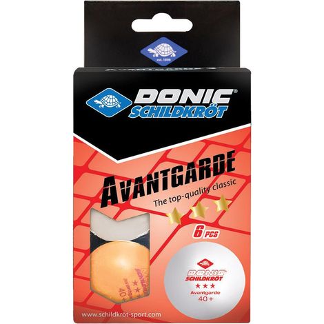 Schildkört Exklusive 3-Sterne Poly 40+ Tischtennisbälle 6 Stück. (1/3)