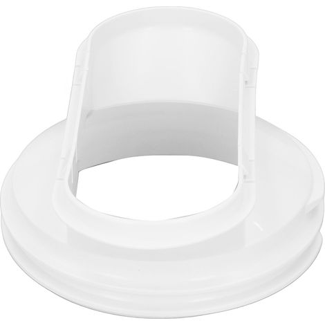 Adaptateur de Fenêtre pour Climatiseur, Connecteur de Tuyau d'Évacuation Plat pour Tuyaux de 5 à 5.9 Pouces, Accessoire Mobile de Climatisation