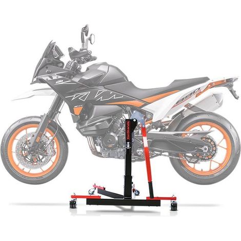Cavalletto da officina Centrale Power Evo per KTM 890 SMT 23-25 rosso