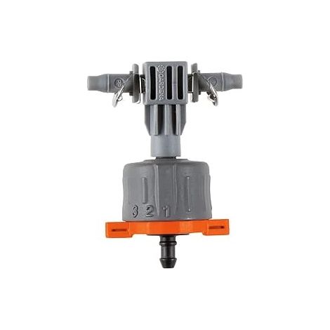 GOCCIOLATORE IN LINEA REGOLABILE AUTOPULENTE4,6 MM